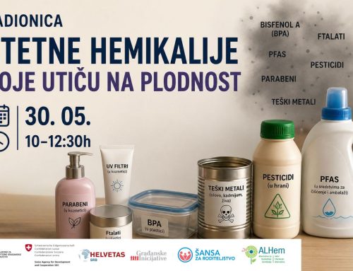 ŠTETNE HEMIKALIJE KOJE UTIČU NA PLODNOST – RADIONICA 30.05.